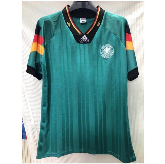 1992 Germany Retro Away Kit Soccer Jersey